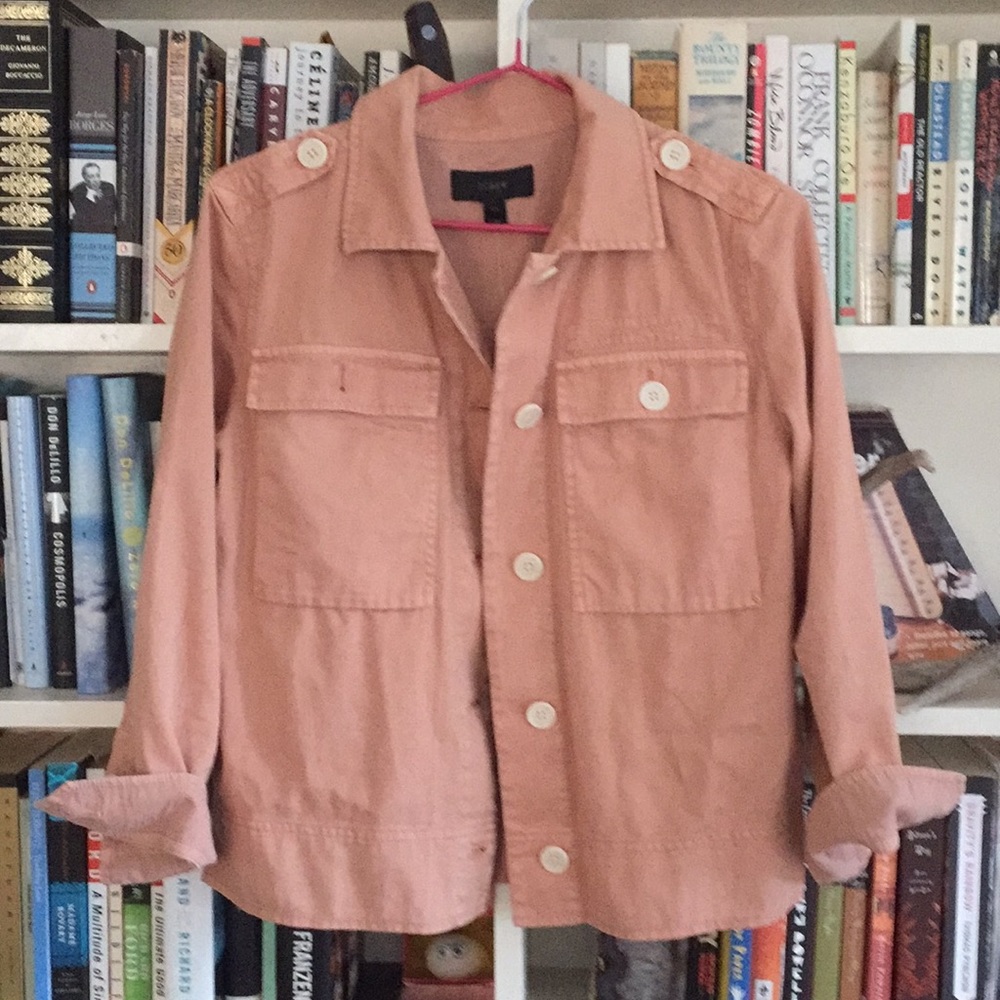 J. Crew surplus shirt jacket